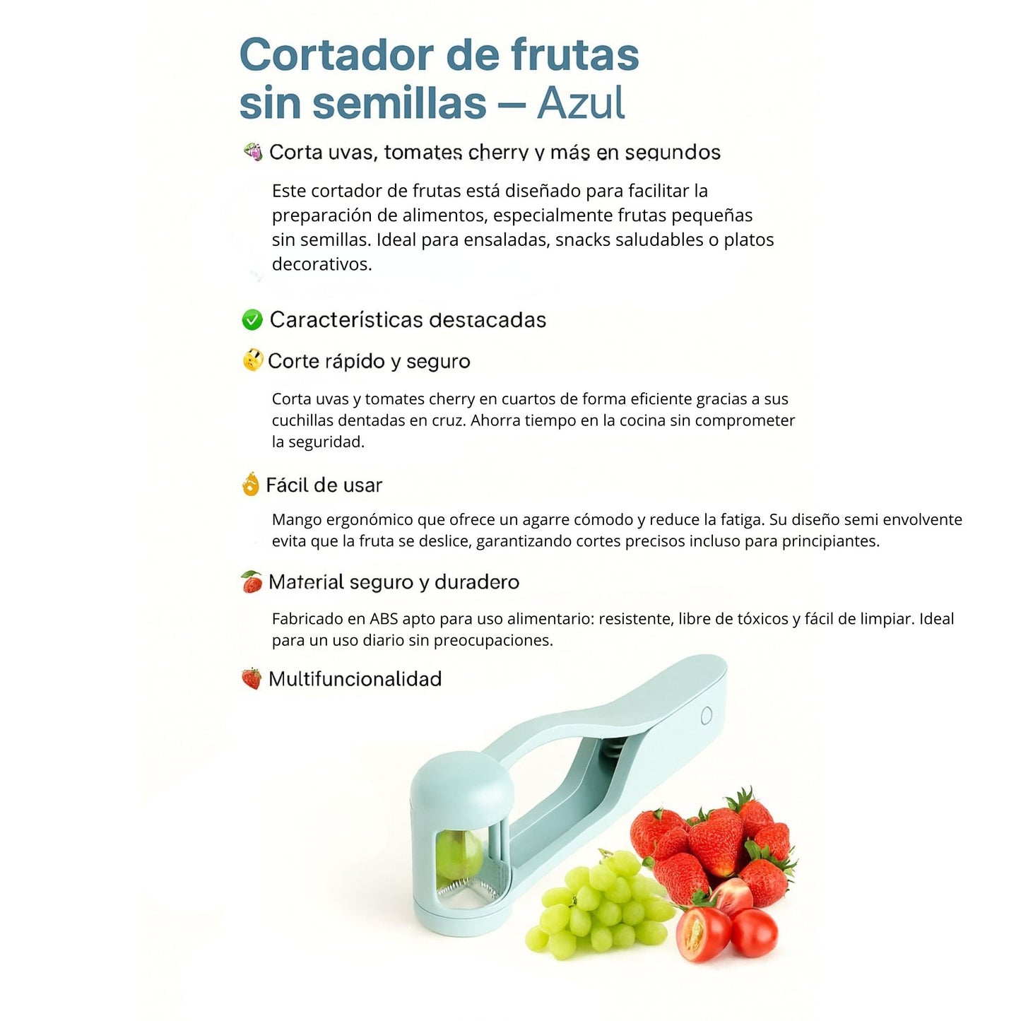 cortador de fruta
